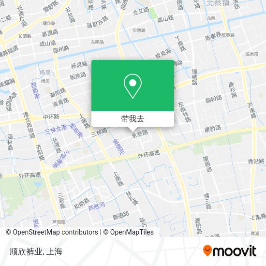 顺欣裤业地图