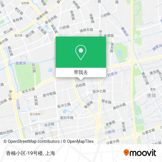香楠小区-19号楼地图