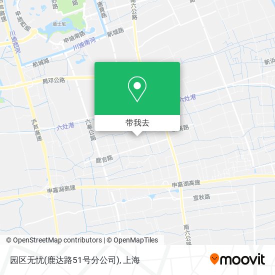园区无忧(鹿达路51号分公司)地图