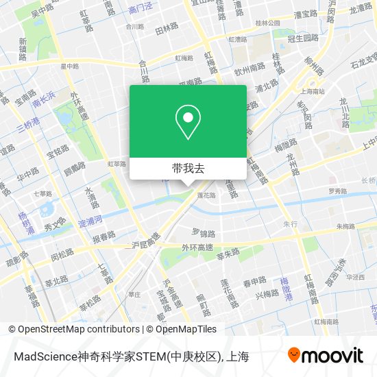 MadScience神奇科学家STEM(中庚校区)地图