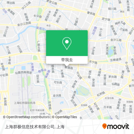 上海群极信息技术有限公司地图