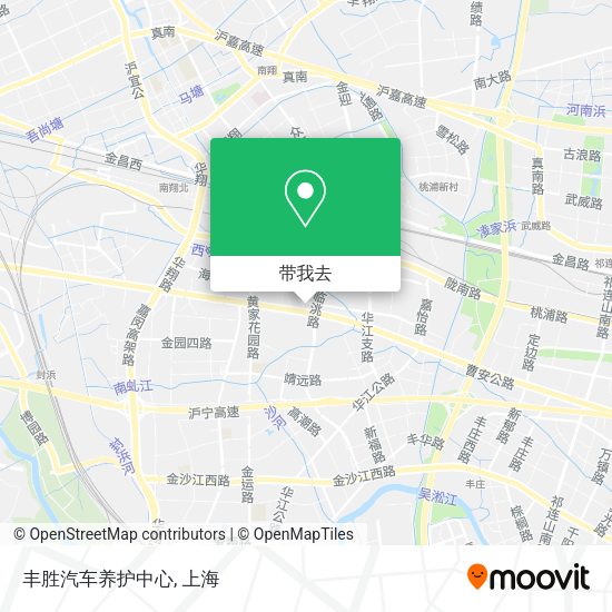 丰胜汽车养护中心地图
