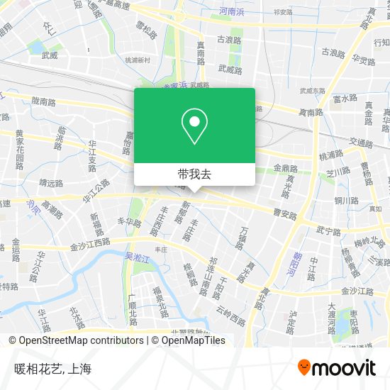 暖相花艺地图