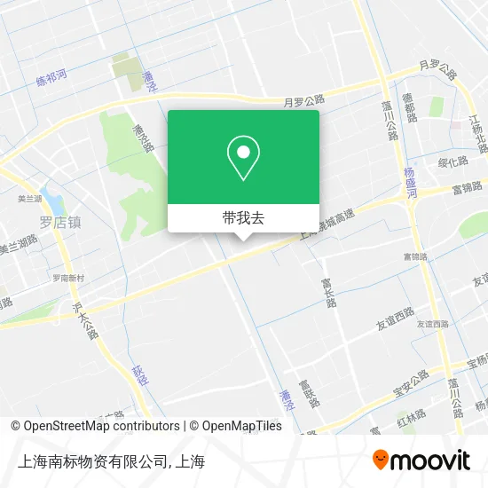 上海南标物资有限公司地图