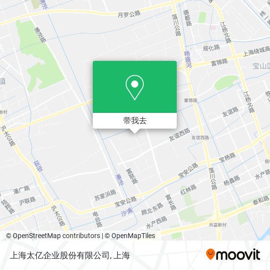 上海太亿企业股份有限公司地图