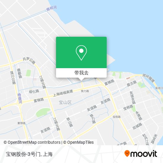 宝钢股份-3号门地图
