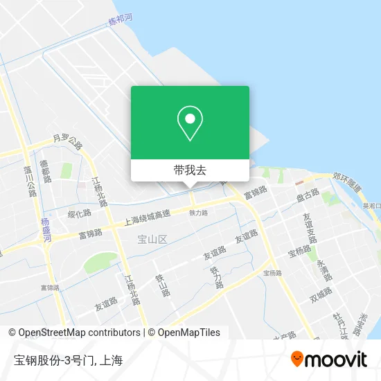 宝钢股份-3号门地图
