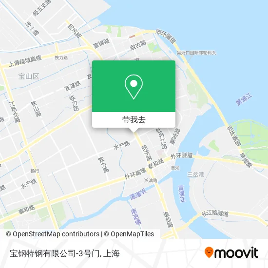 宝钢特钢有限公司-3号门地图