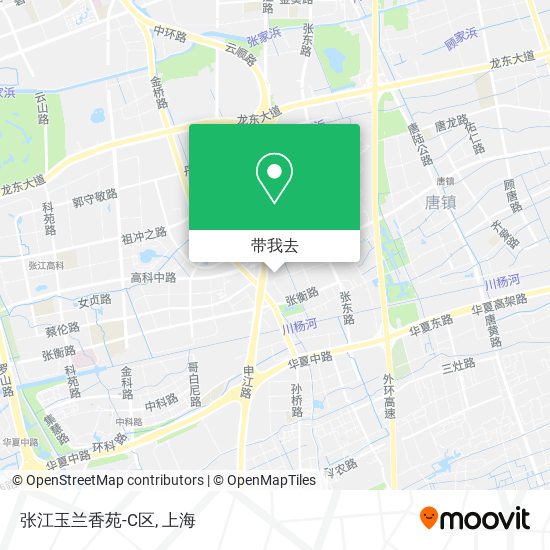 张江玉兰香苑-C区地图