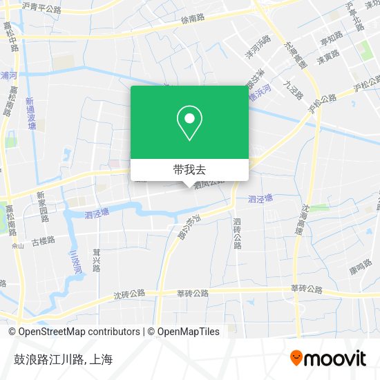 鼓浪路江川路地图