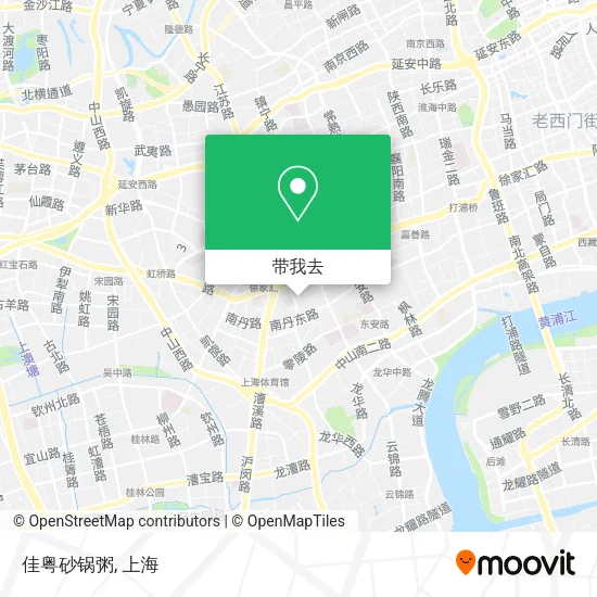 佳粤砂锅粥地图