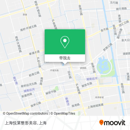 上海悦莱整形美容地图