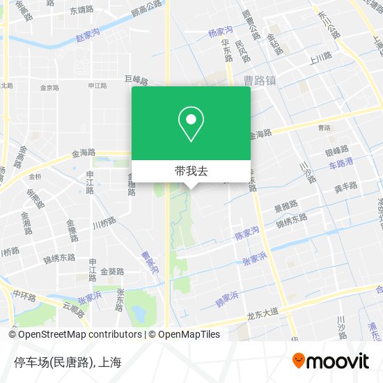 停车场(民唐路)地图