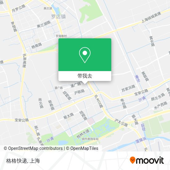 格格快递地图