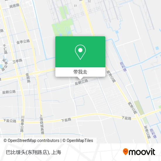 巴比馒头(东翔路店)地图