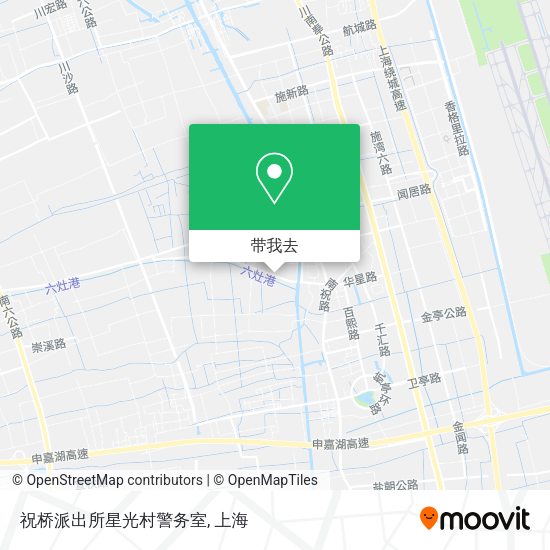 祝桥派出所星光村警务室地图