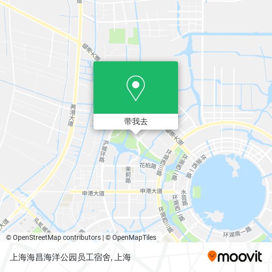 上海海昌海洋公园员工宿舍地图