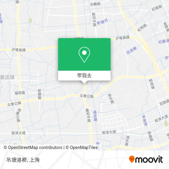 吊塘港桥地图
