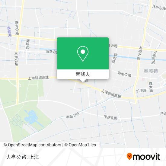 大亭公路地图
