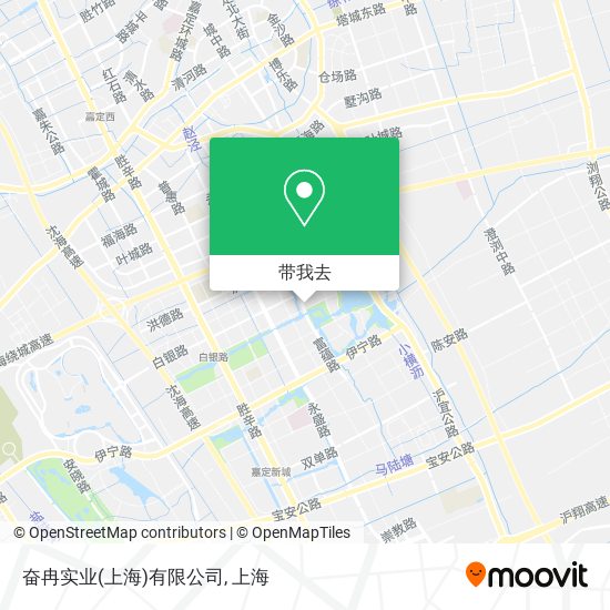 奋冉实业(上海)有限公司地图