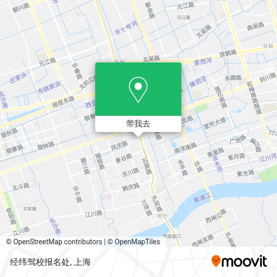 经纬驾校报名处地图