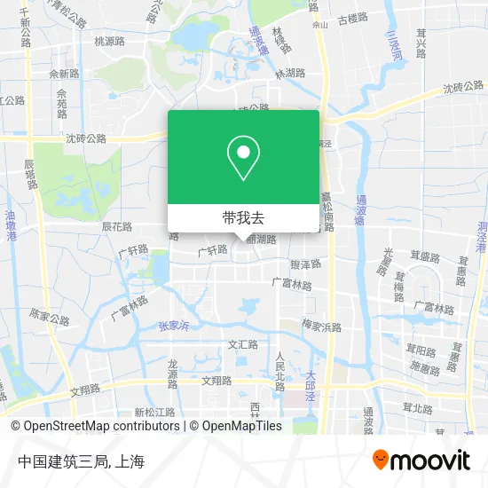 中国建筑三局地图