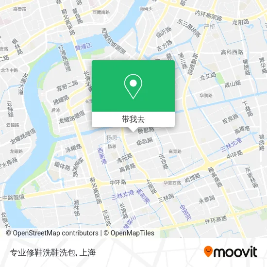 专业修鞋洗鞋洗包地图