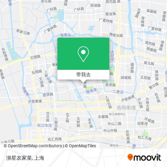 泖星农家菜地图