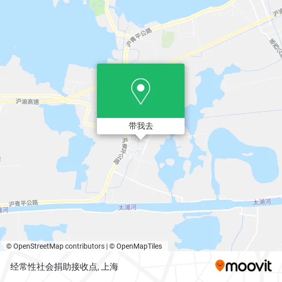 经常性社会捐助接收点地图