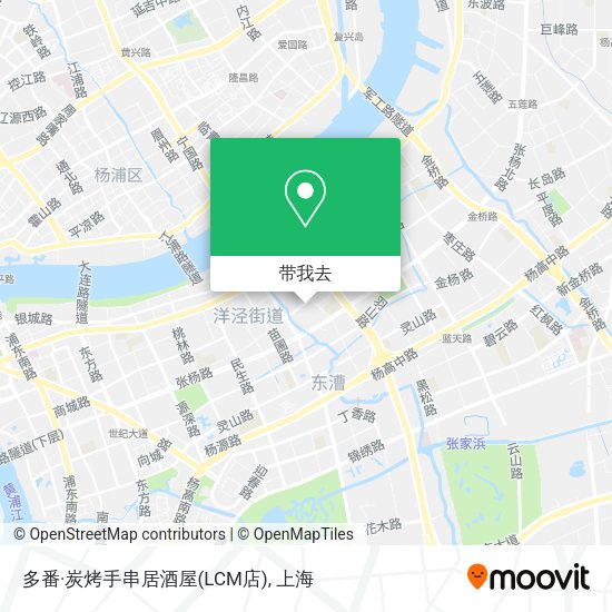 多番·炭烤手串居酒屋(LCM店)地图