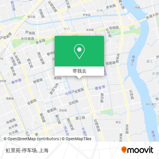 虹景苑-停车场地图