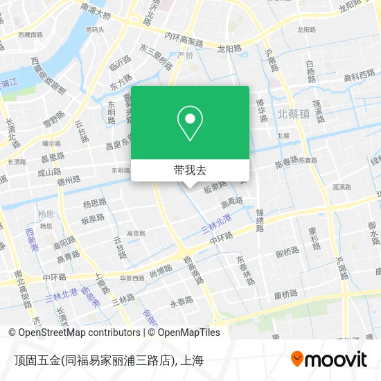 顶固五金(同福易家丽浦三路店)地图
