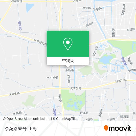 佘苑路55号地图