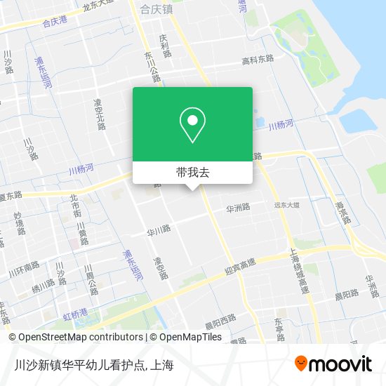 川沙新镇华平幼儿看护点地图