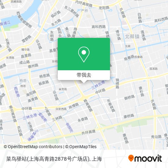 菜鸟驿站(上海高青路2878号广场店)地图