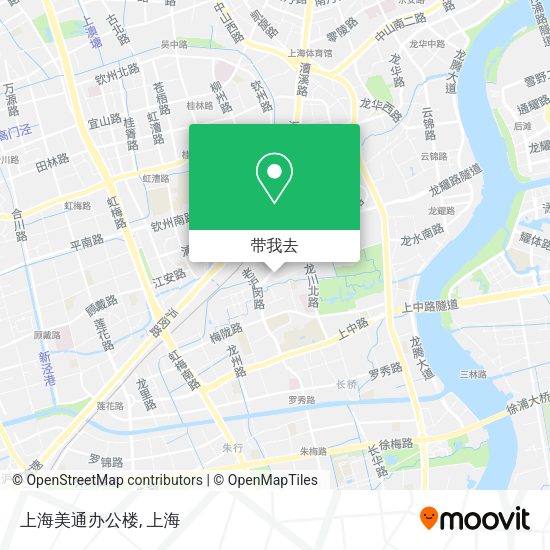 上海美通办公楼地图