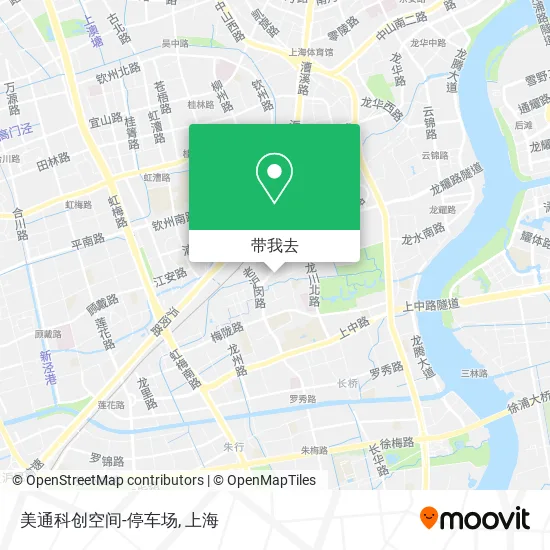 美通科创空间-停车场地图