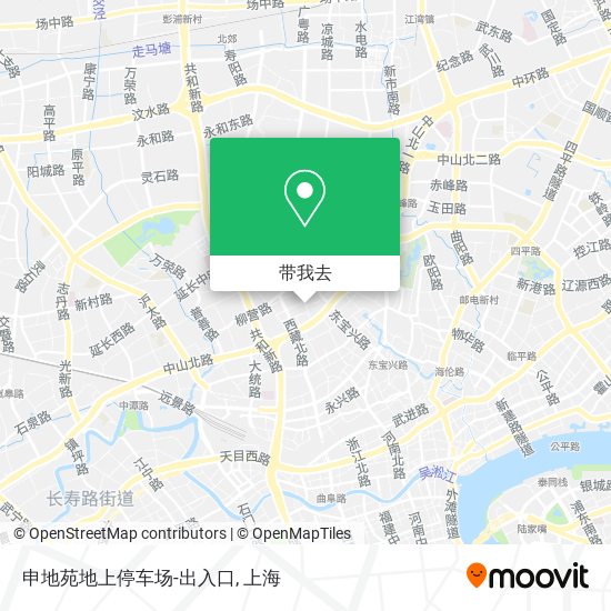 申地苑地上停车场-出入口地图