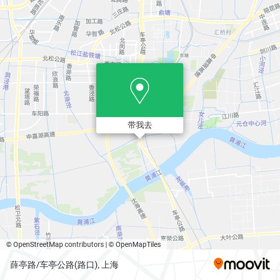 薛亭路/车亭公路(路口)地图