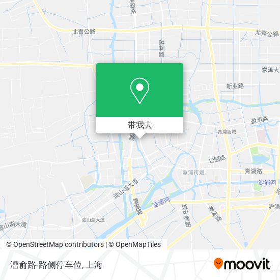 漕俞路-路侧停车位地图