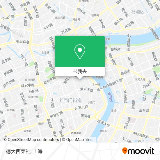 德大西菜社地图