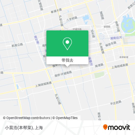 小晨浩(本帮菜)地图