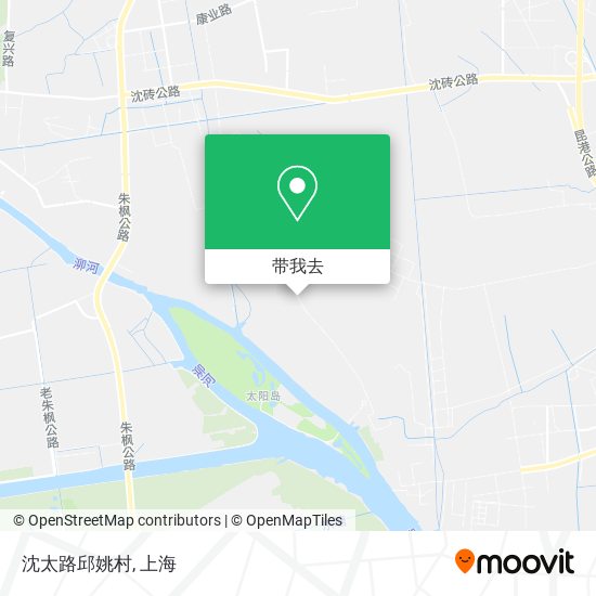 沈太路邱姚村地图