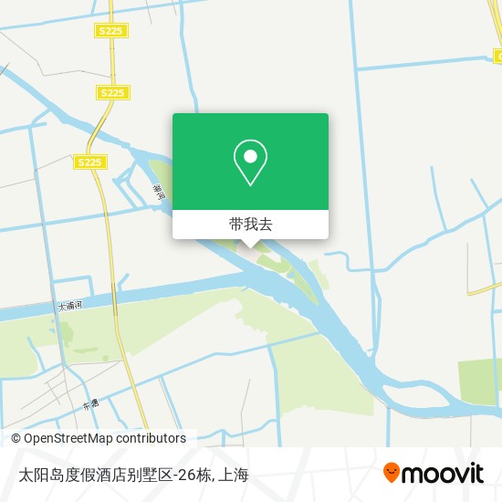 太阳岛度假酒店别墅区-26栋地图