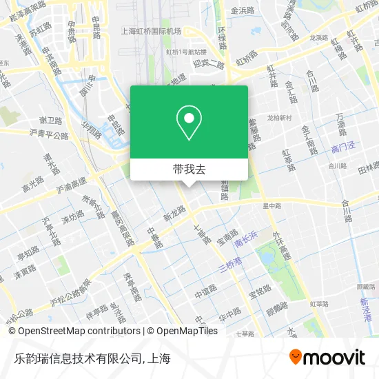 乐韵瑞信息技术有限公司地图