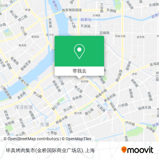 毕真烤肉集市(金桥国际商业广场店)地图