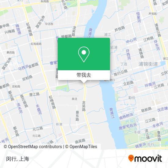 闵行地图