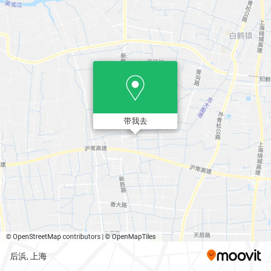 后浜地图