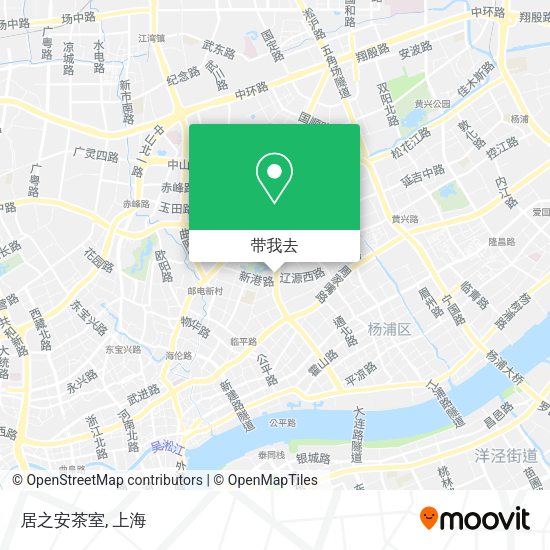 居之安茶室地图