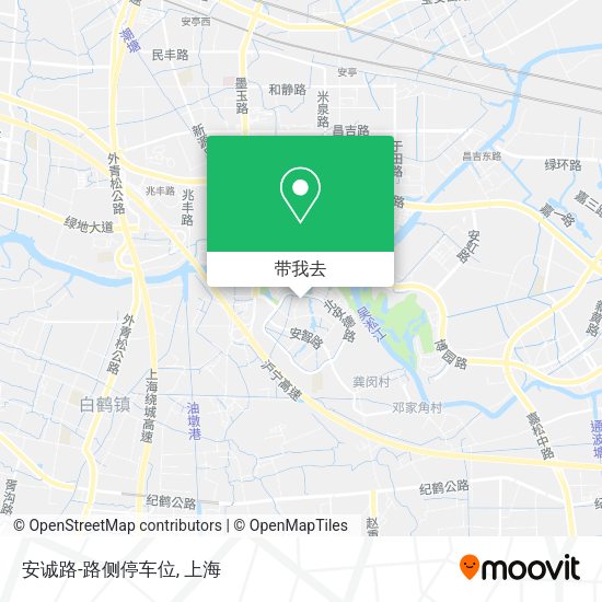 安诚路-路侧停车位地图